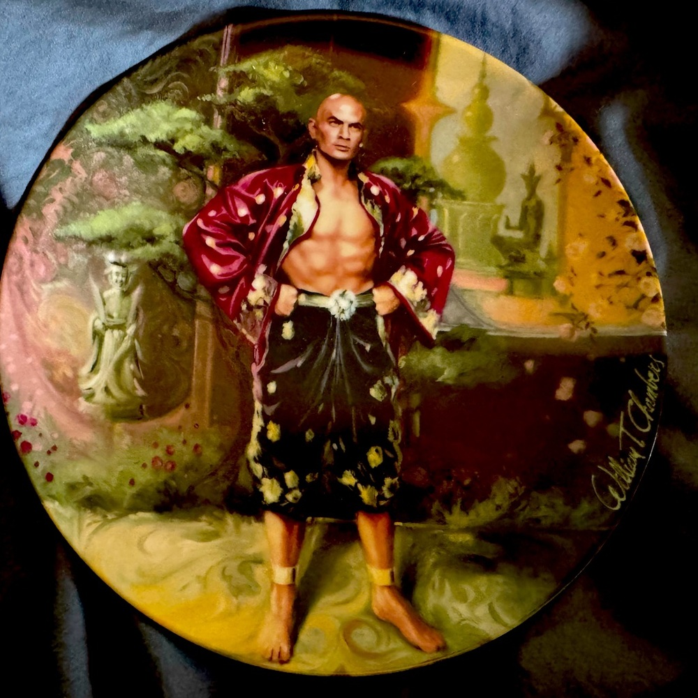 “A Puzzlement” Branford Exchange Knowles Plate